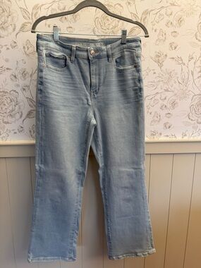 American Eagle Outfitters Light Blue Flare Jeans
